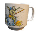 Oneida Ware Peter Rabbit Melamine Plastic Child's Dishes Set Mug Plate Bowls