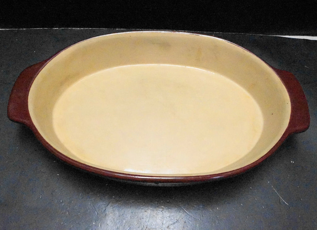 Pampered Chef Cranberry Oval Baker 1300 Family Heritage Collection New Tradition