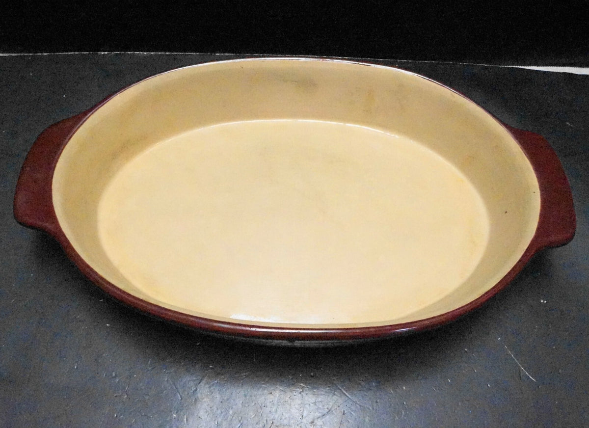 Pampered Chef Cranberry Oval Baker 1300 Family Heritage Collection New Tradition