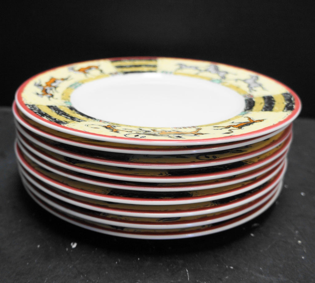 Mikasa Ivory Coast Ultima Porcelain Salad Plates Set of 9