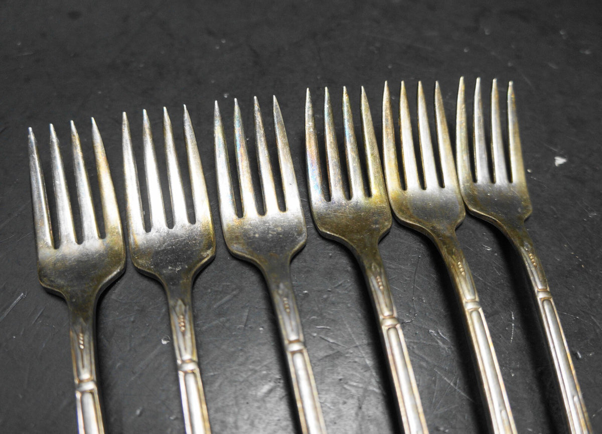 Rogers Bros International Silver Silverplate Inspiration Forks Set of 6
