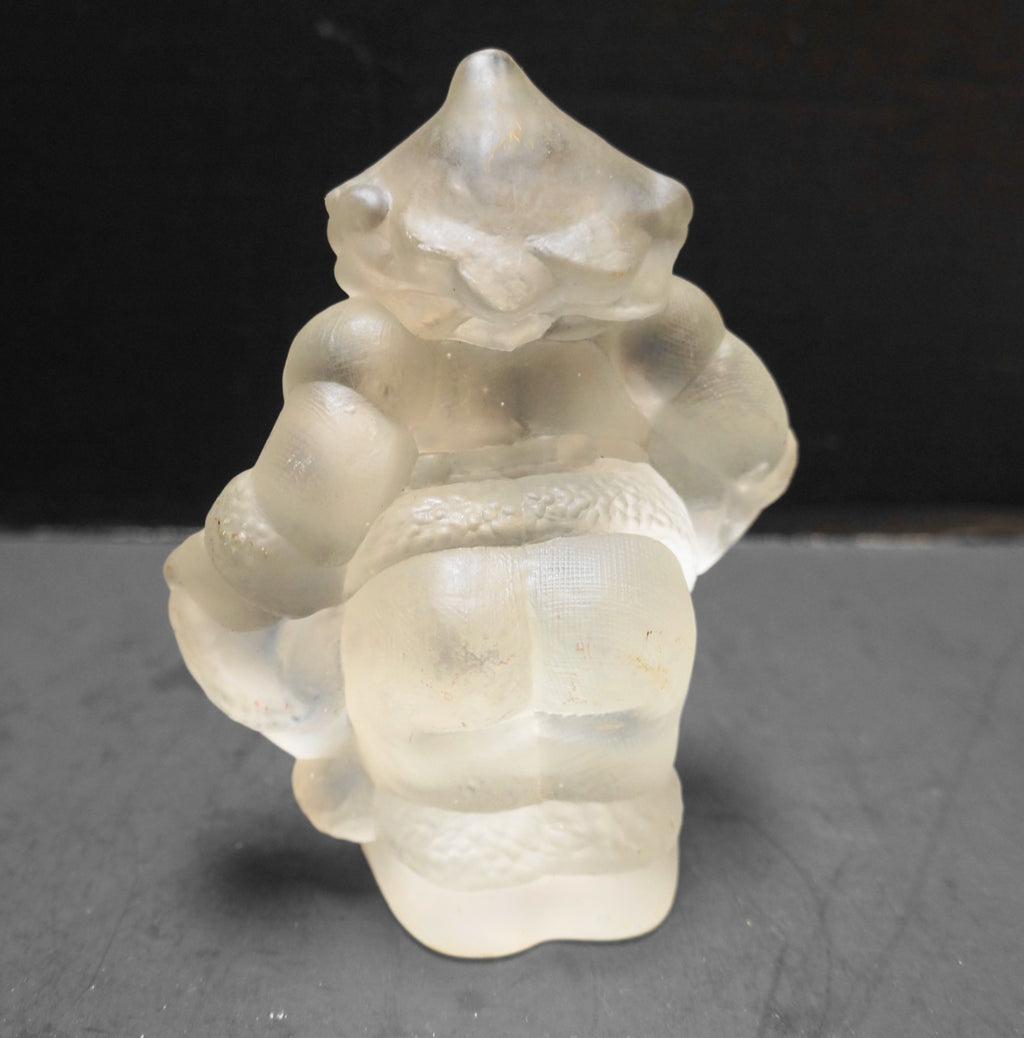 House of Lloyd Santa Claus Frosted Crystal Figurine Christmas Around the World 1