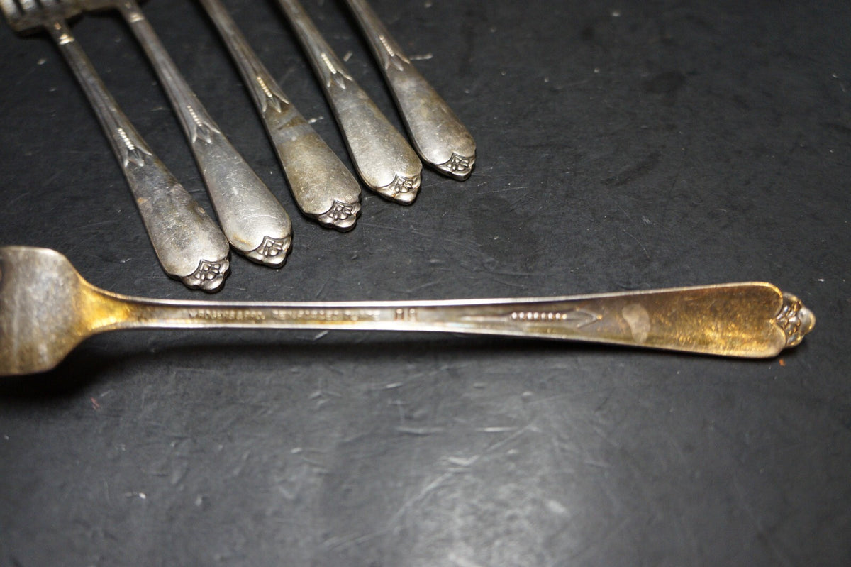 Rogers Bros International Silver Silverplate Inspiration Forks Set of 6