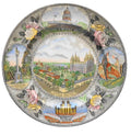 Adams Jonroth Old English Staffordshire Utah Salt Lake City Temple Square Polychrome