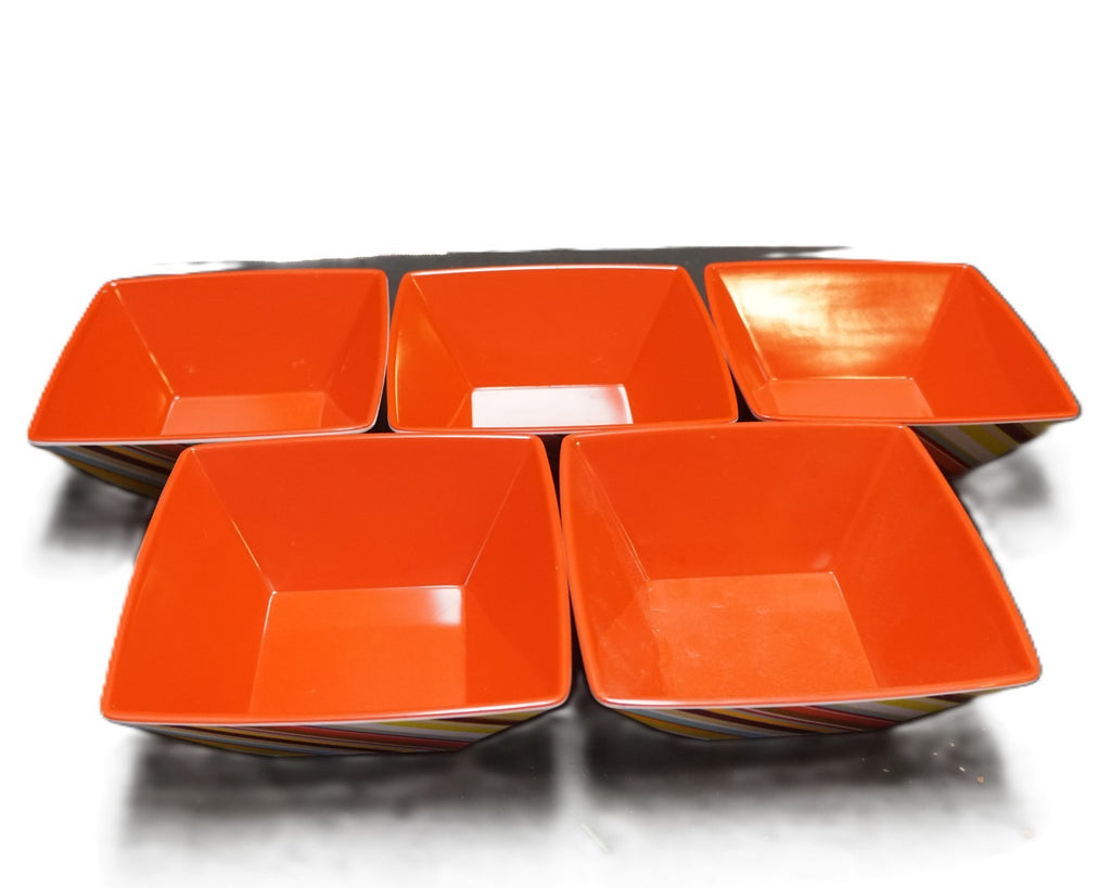Missoni for Target 2011 Striped Square Cereal Bowls Set of 5