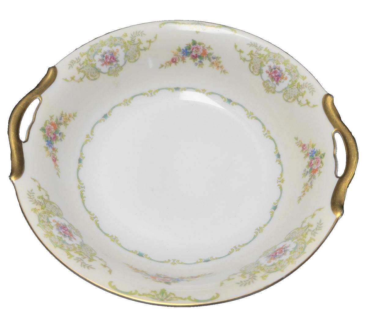 Noritake Glendola Open Round Vegetable Bowl With Handles