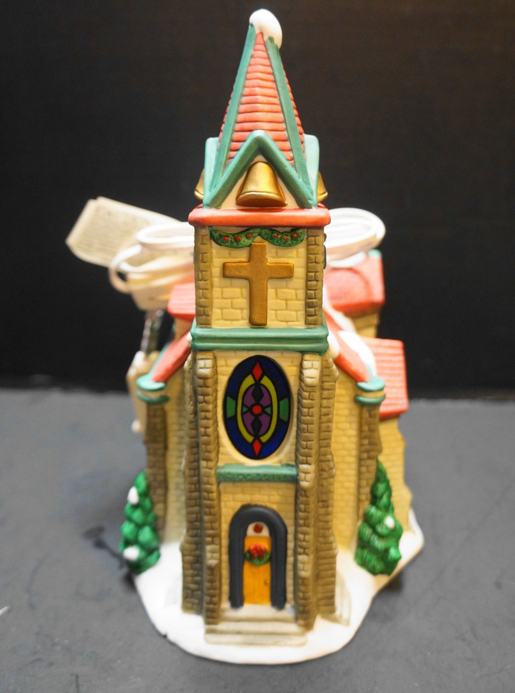 Galleria Fine Porcelain Hand Painted Church Cathedral Christmas Village