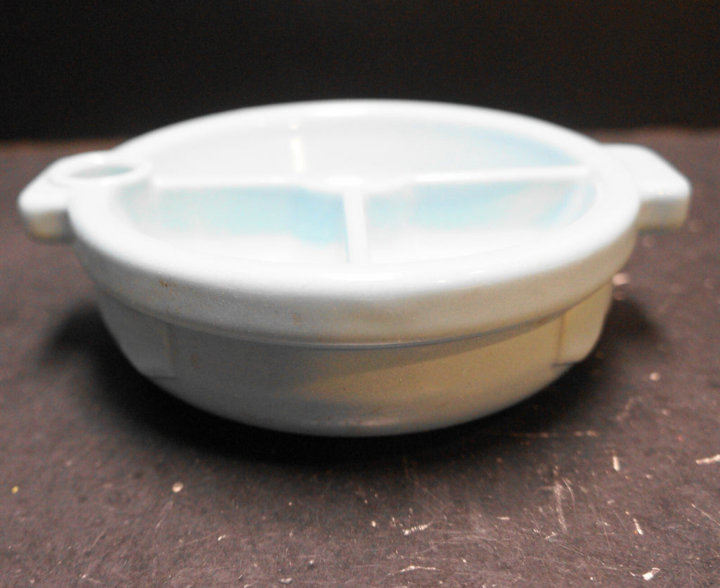 Hankscraft Light Blue Baby Warming Dish 1930s-1940s