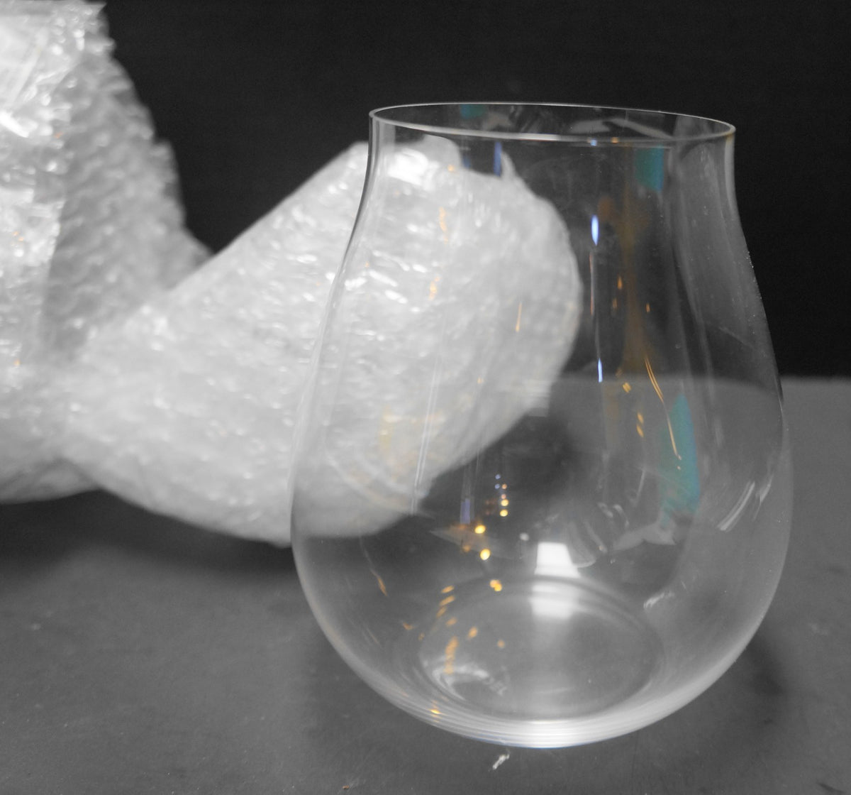 Riedel Crystal O Stemless Gin Tonic Glasses Pair Blown Glass