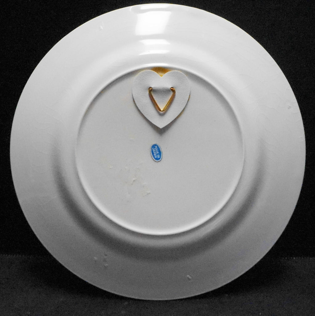 Mark Twain's Home Hannibal Missouri Blue Souvenir Plate Made in Japan