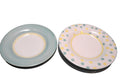 Royal Doulton Mardi Gras Dinner Plates 2 Solid 4 Polka Dot