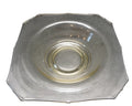 Yellow Depression Glass Square Console Bowl