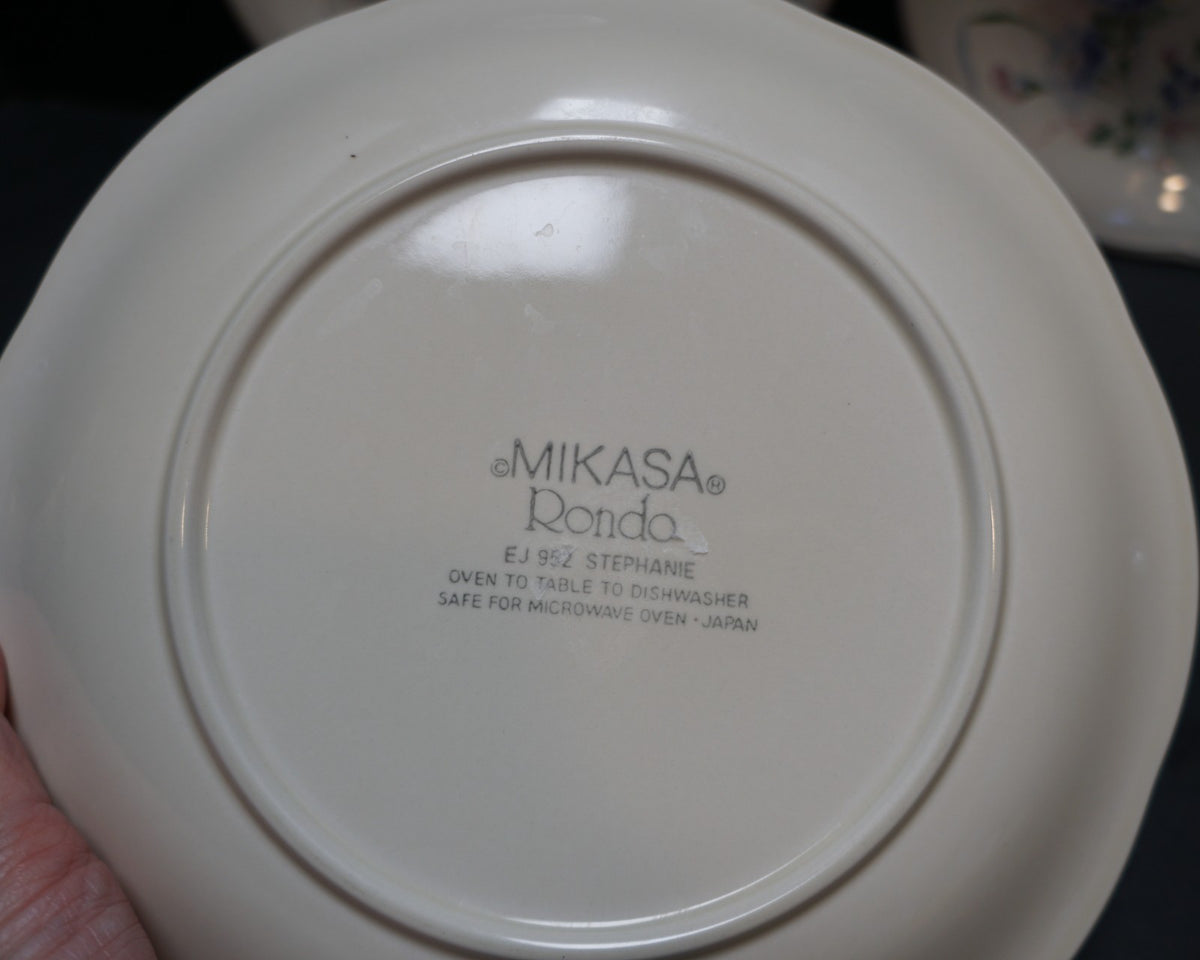 Mikasa Stephanie Salad Plates Set of 3