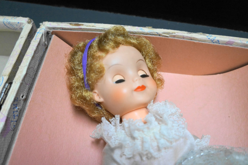 Sears Happi-Time Plastic Doll 1950s 14"