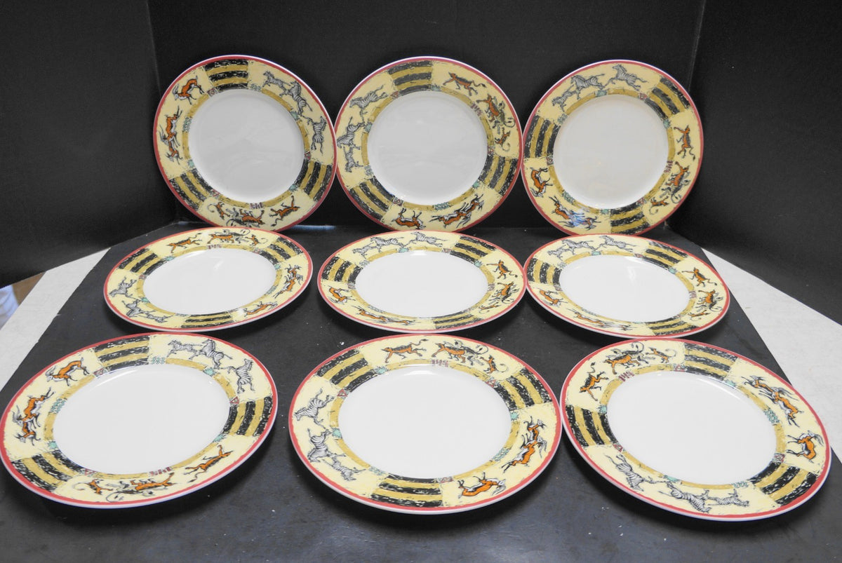 Mikasa Ivory Coast Ultima Porcelain Salad Plates Set of 9