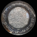 Princess House Fantasia Chop Plate Round Platter 13" Frosted Center