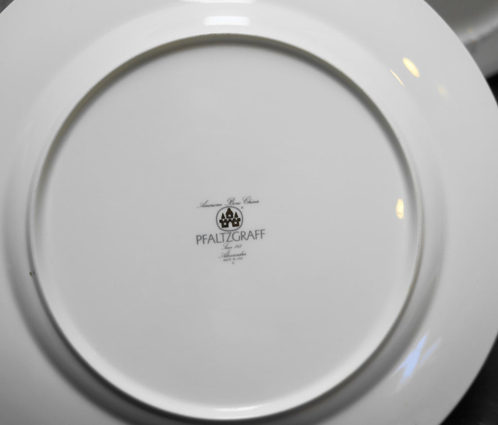 Pfaltzgraff Alexandra Bone China Dinner Plates Set of 3