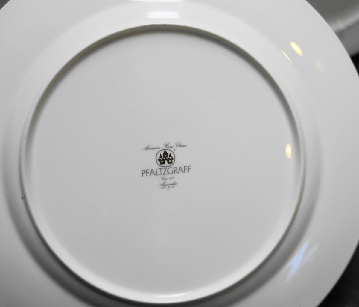 Pfaltzgraff Alexandra Bone China Dinner Plates Set of 3