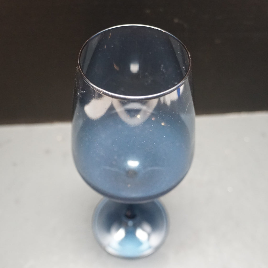 Rakle Luxury Matte Blue Wine Glass Single 16 OZ