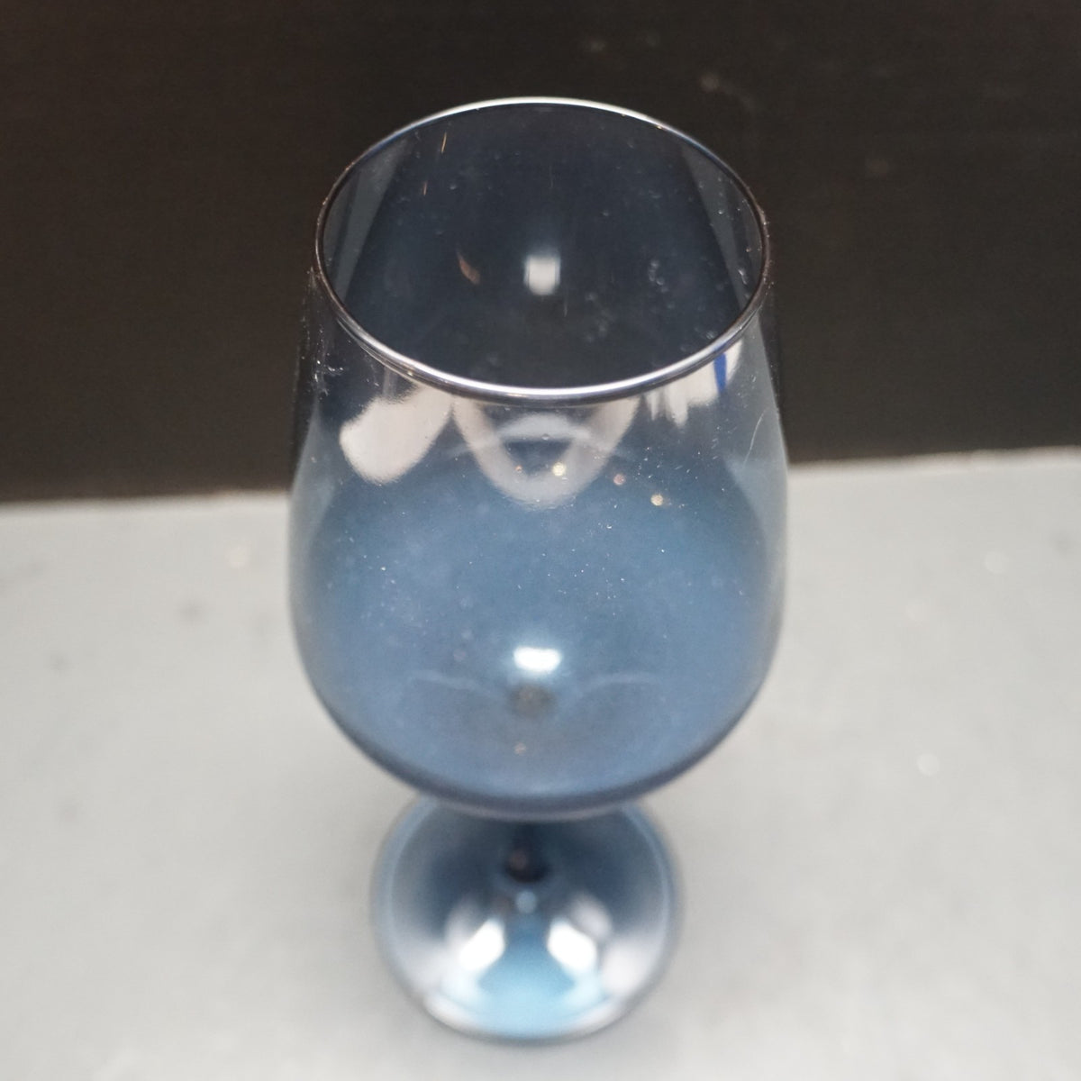 Rakle Luxury Matte Blue Wine Glass Single 16 OZ