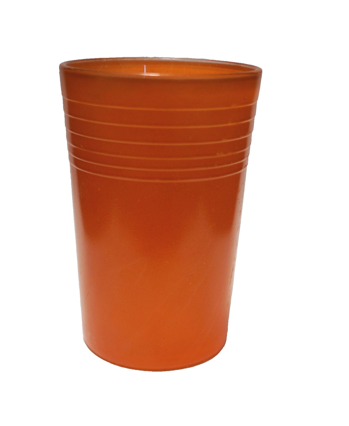 Anchor Hocking Rainbow Tangerine Orange Juice Tumbler