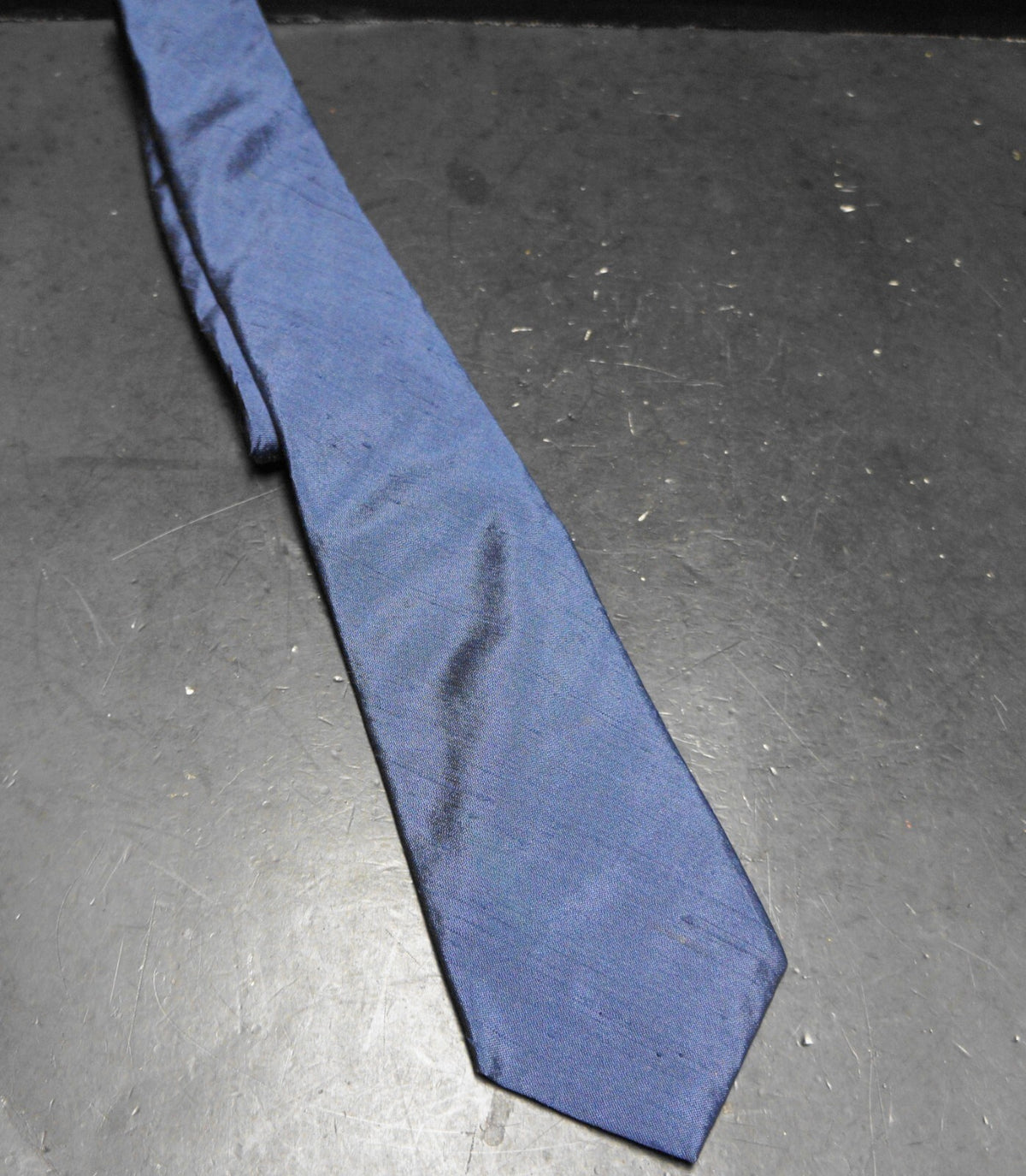 Blue Silk Tie Cravates Pour L'Homme Paris