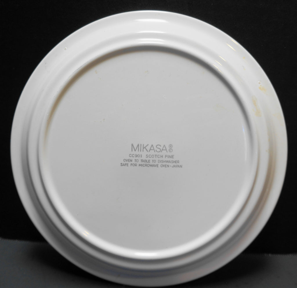 Mikasa Scotch Pine Child's Plate 1970s
