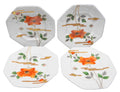 Fitz and Floyd Fleur Et Nuages Salad Plates Set of 4