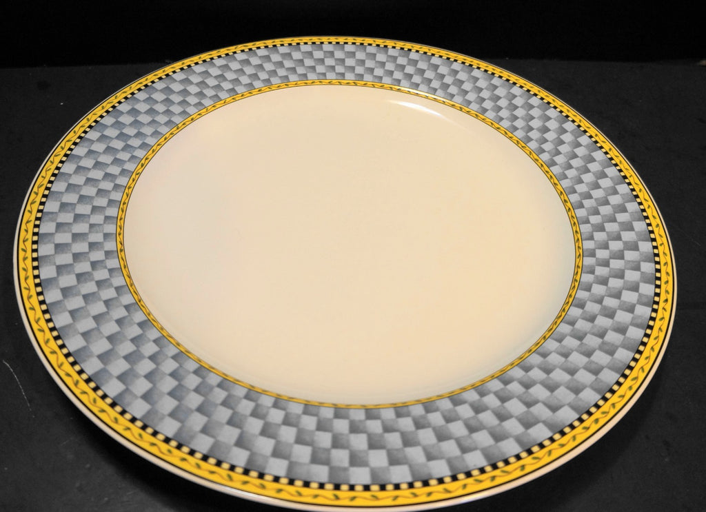 Debbie Mumm Garden Vignette Sakura Stoneware Chop Plate Round Platter 12 1/2"
