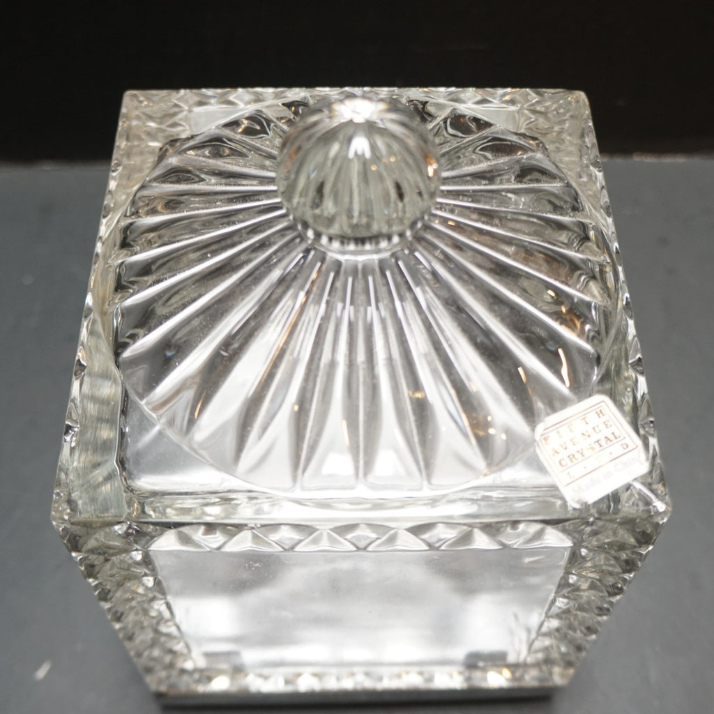 Fifth Avenue Crystal Turning Spinning Photo Cube