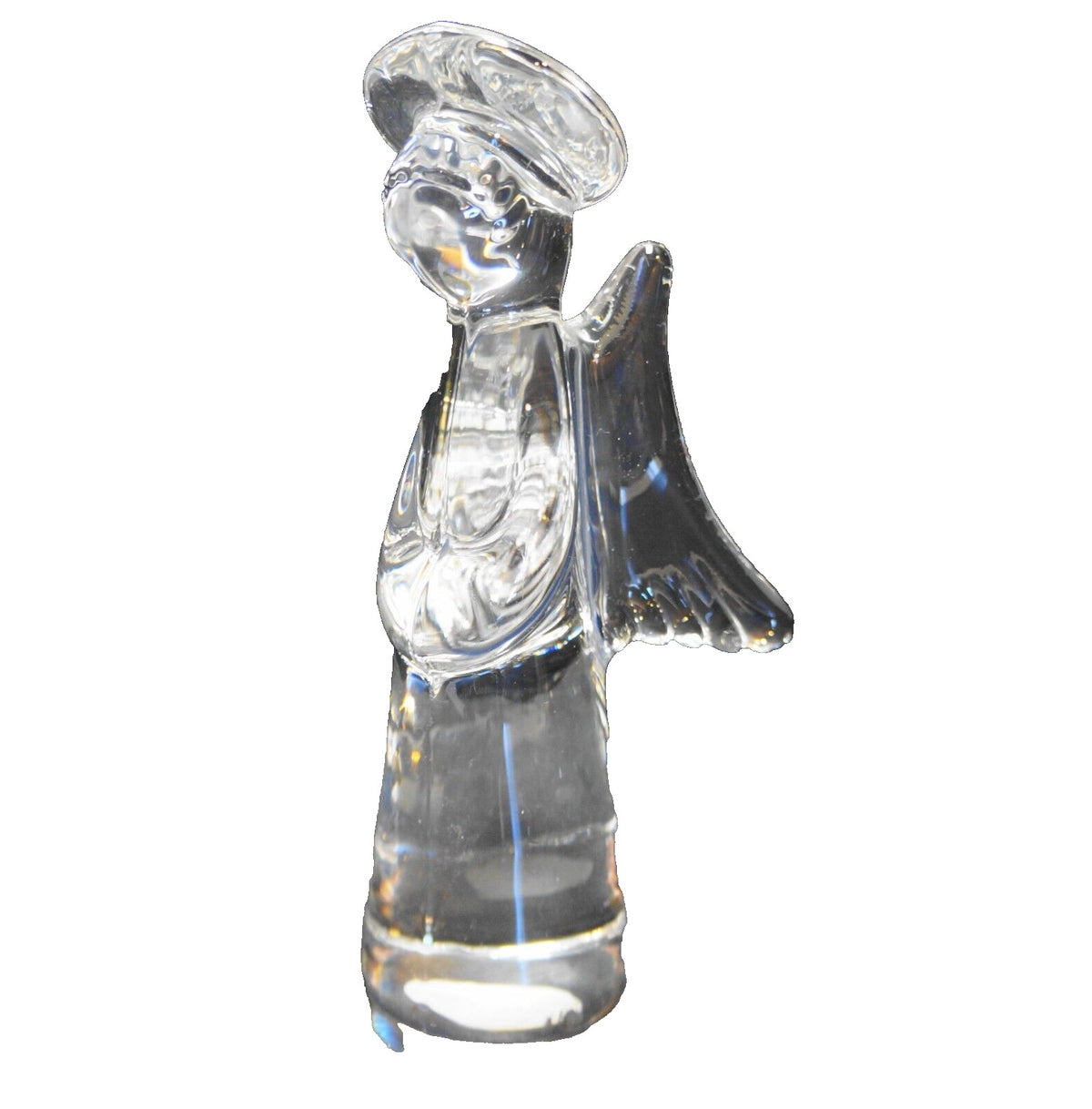 Toscany Lead Crystal Angel Figurine 7 IN Japan