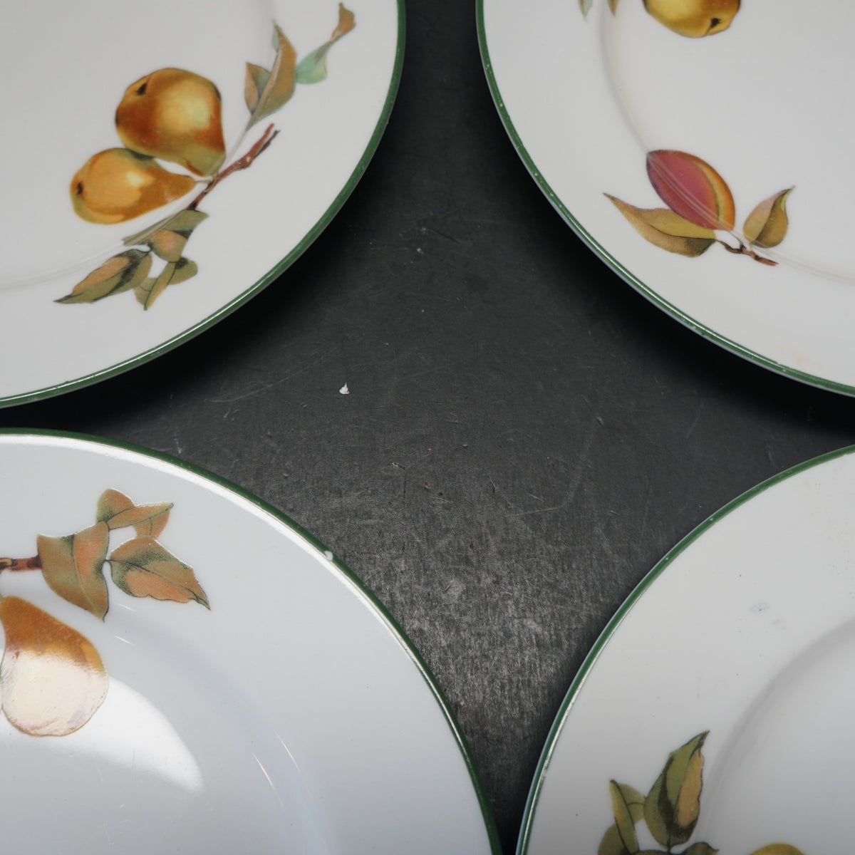 Royal Worcester Evesham Vale Salad Plates Set of 4