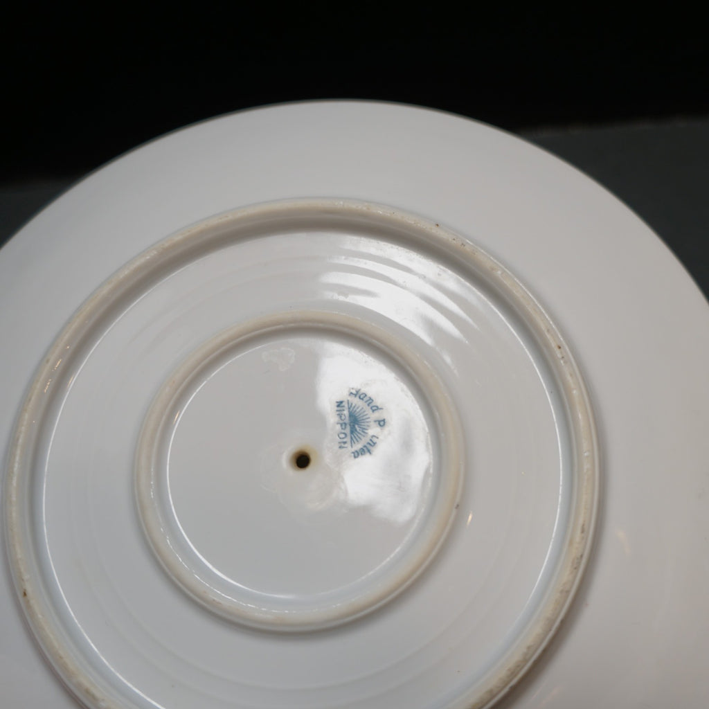 Nippon Rising Sun Two Tier Pedestal Bowl Plate Cracker Tea Party Server