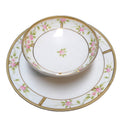 Nippon Rising Sun Two Tier Pedestal Bowl Plate Cracker Tea Party Server