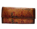 Shantiniketan Indian Leather Wallet Clutch Purse