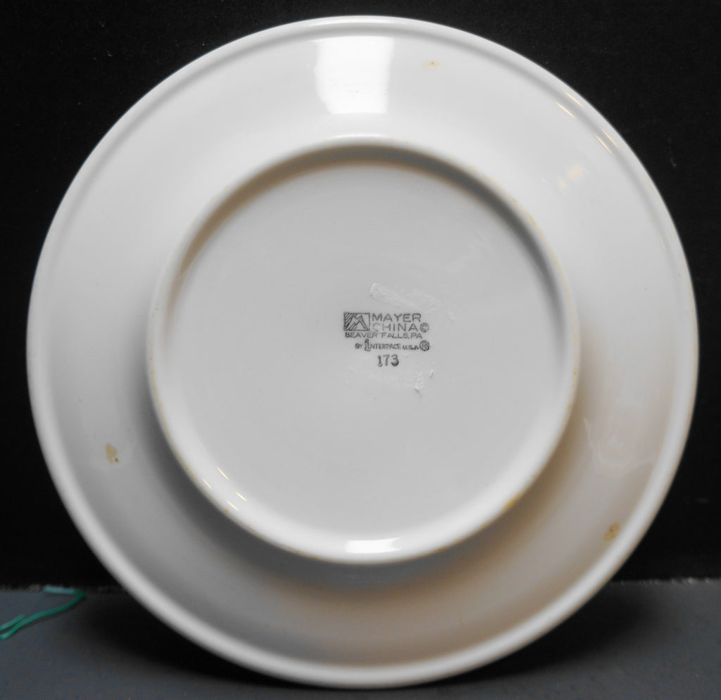 Mayer Toyland Restaurant Ware Child's Plate 8 IN