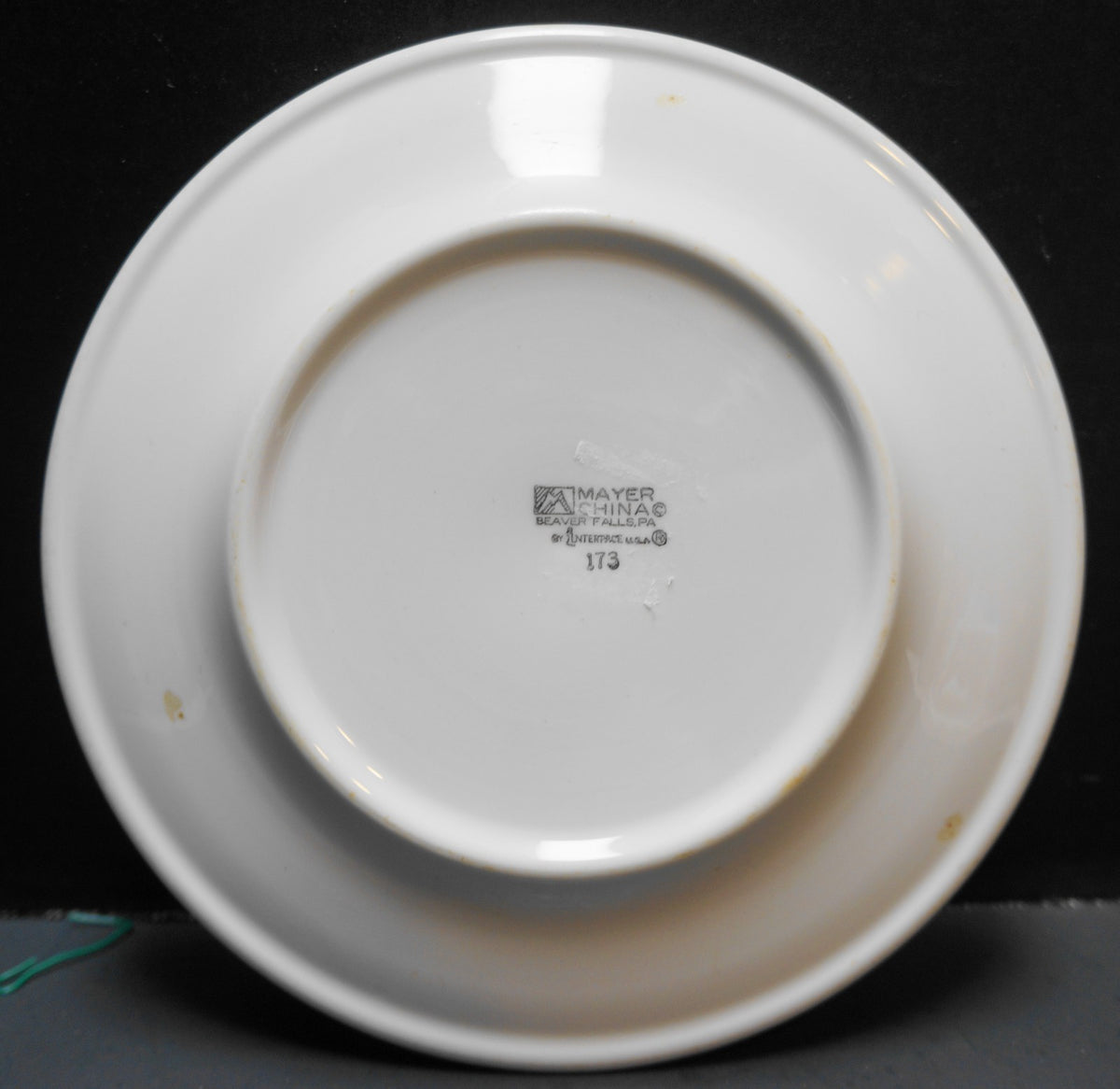 Mayer Toyland Restaurant Ware Child's Plate 8 IN