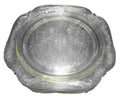 Indiana Glass Recollection Clear Square Dinner Plates Pair