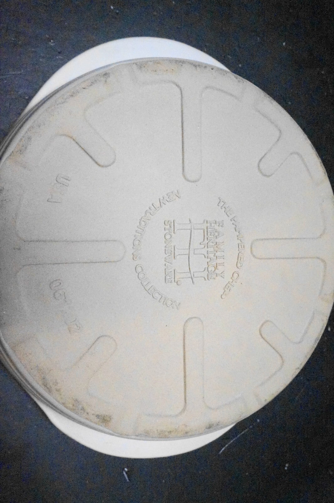 Pampered Chef Family Heritage Stoneware 8" Round Mini Deep Dish Baker 1395