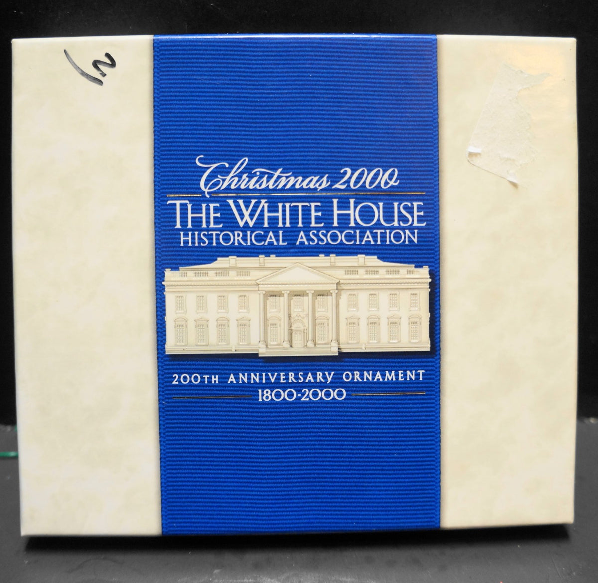 White House Historical Association Christmas Ornament 2000 200th Anniversary