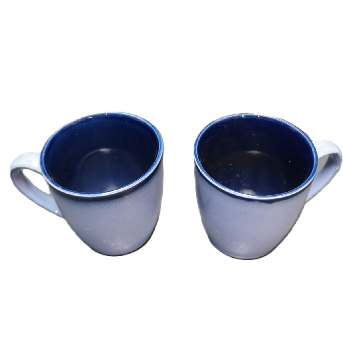 Sango Nova Blue Coffee Mugs Pair