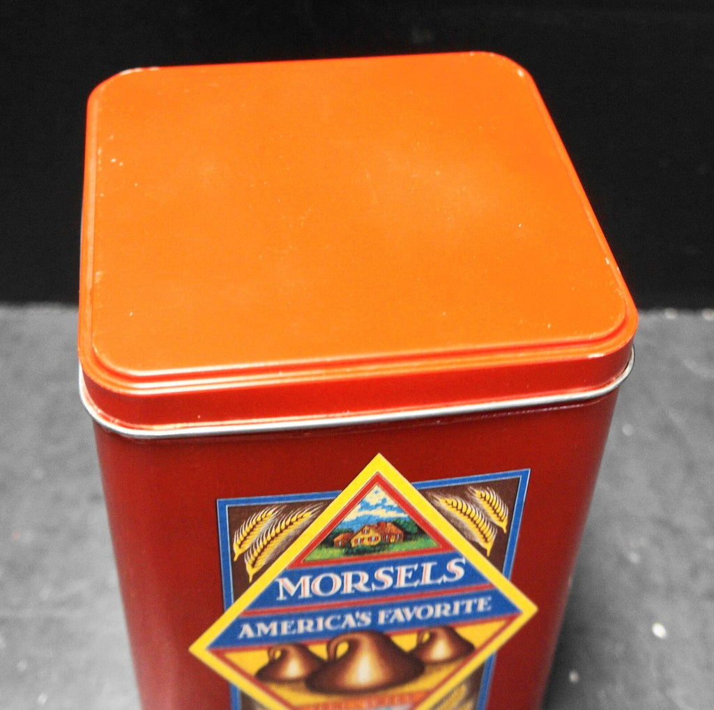 Nestle Toll House Morsels Red Tin Vintage 1980s