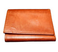 River Ridge Genuine Leather Brown Tri-Fold Wallet