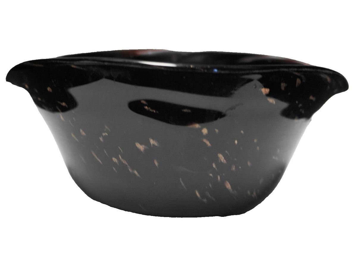 Purple Murano Art Glass Gravy Boat