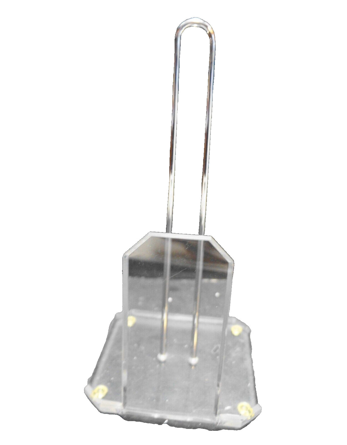 Clear Acrylic Lucite Paper Towel Stand Holder Made in Taiwan