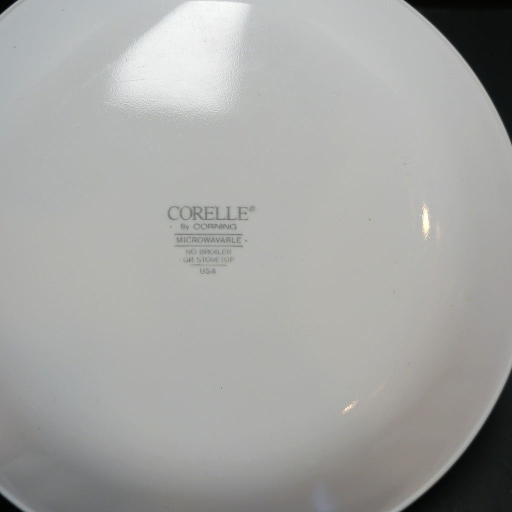 Corelle St Clair Dinner Plates Set of 3 Pink Tulips Gray Leaves