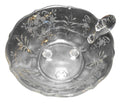 Fostoria Baroque Meadow Rose Etch Nappy Bowl