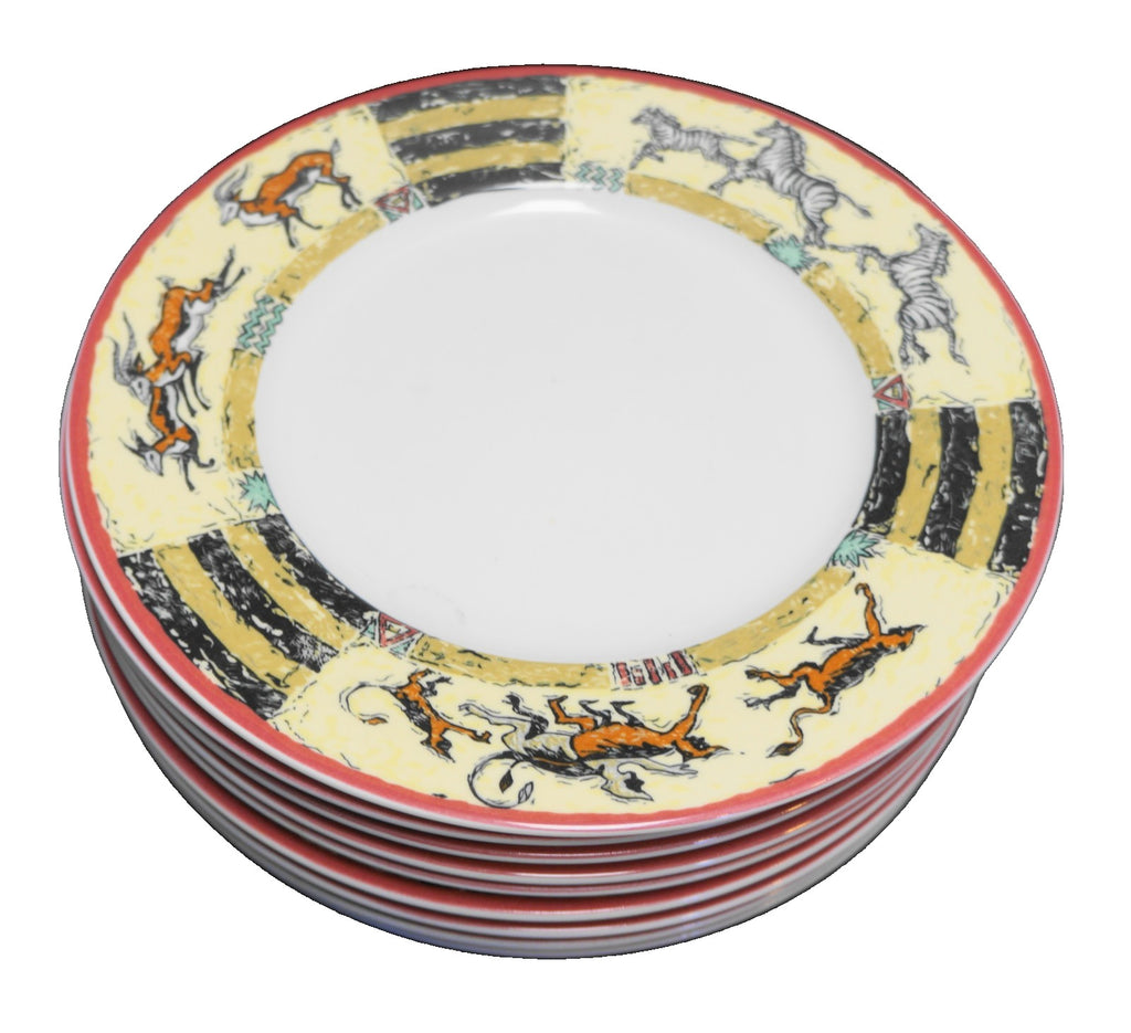 Mikasa Ivory Coast Ultima Porcelain Salad Plates Set of 9