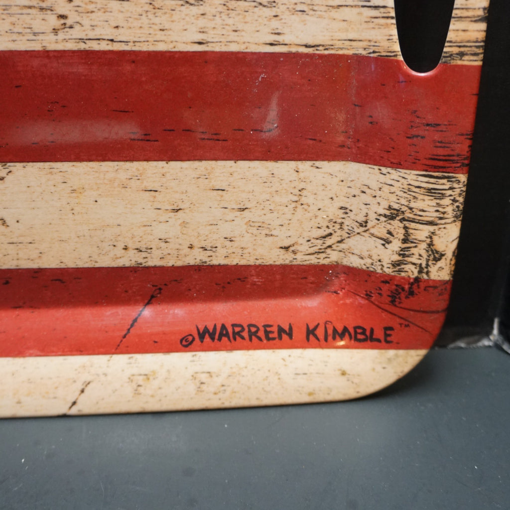 Warren Kimble Colonial Sakura Evolution Melamine Platter 1997