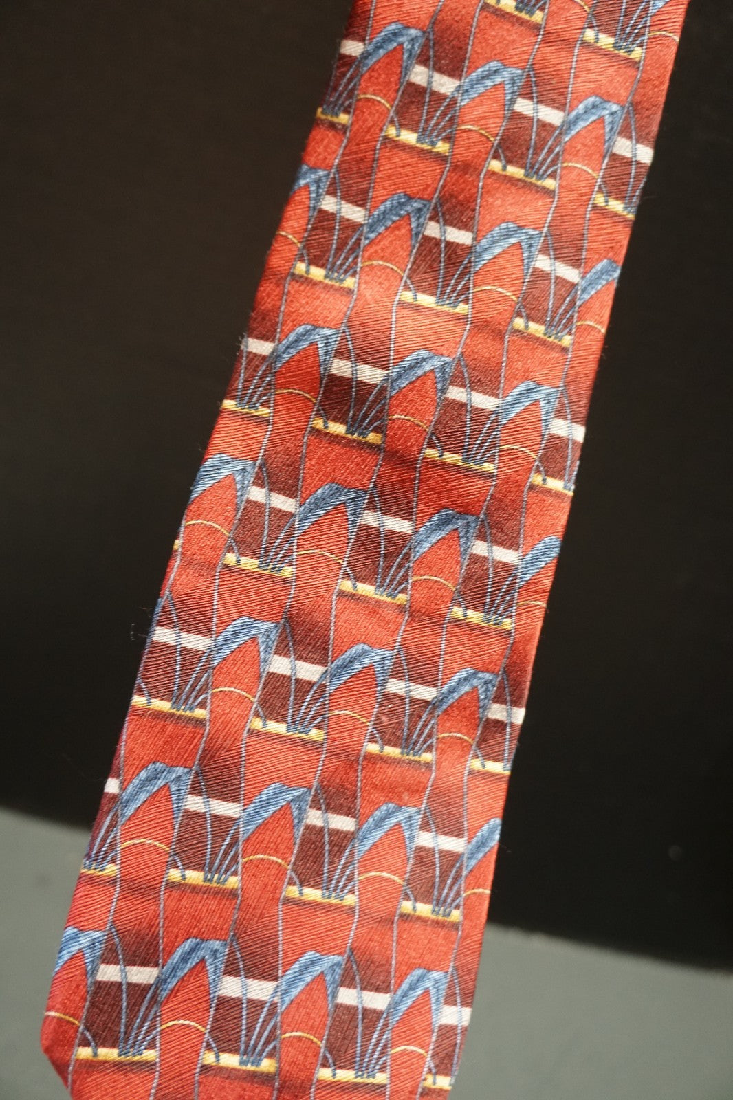Cocktail Collection Brandy Vintage Silk Tie 60"